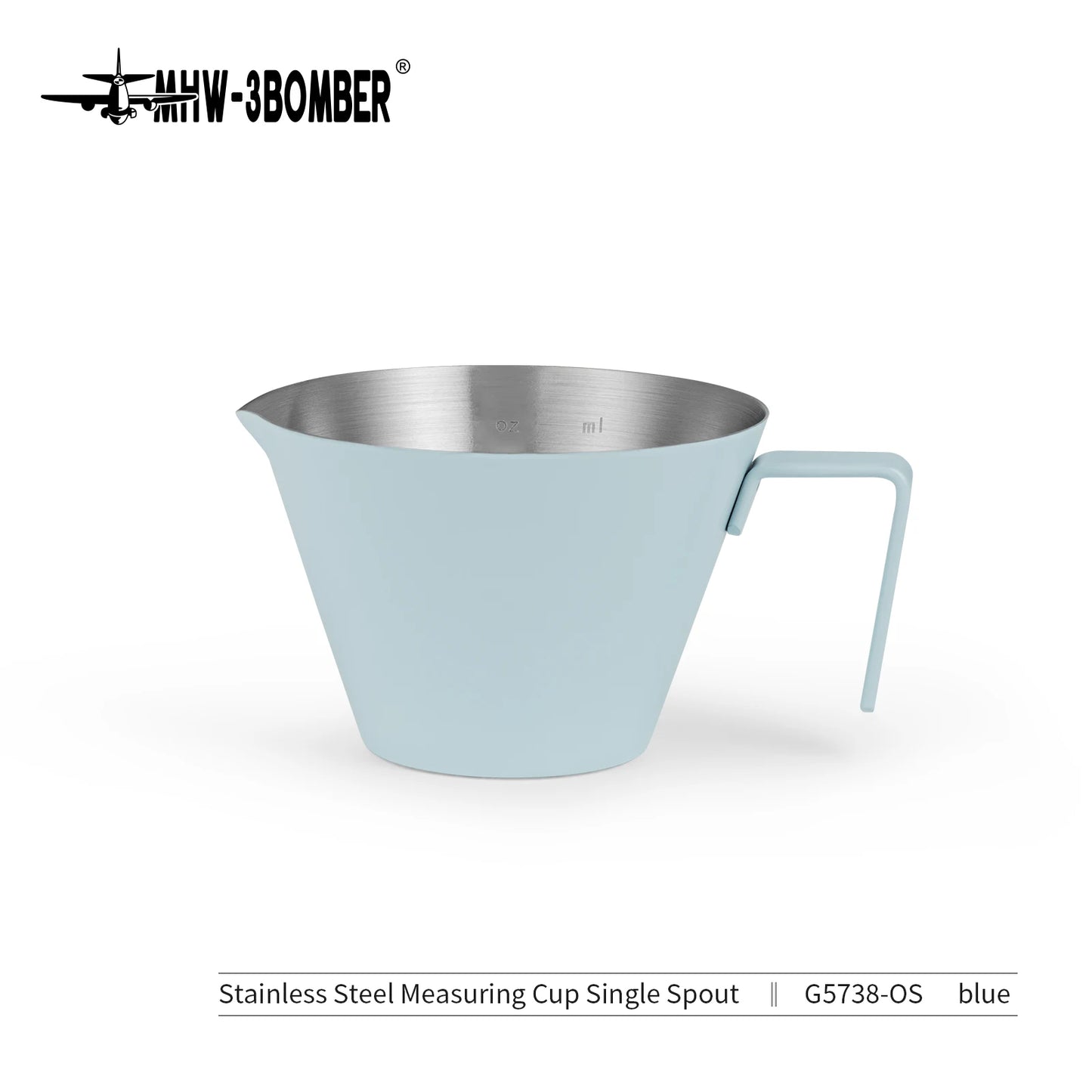 Espresso Measuring Cup 100ml Double Spout