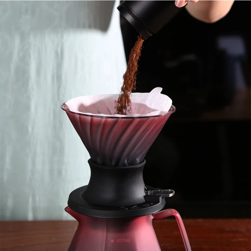 V60 Immersion Glass Dripper Set – Unlock Richer Coffee Flavors