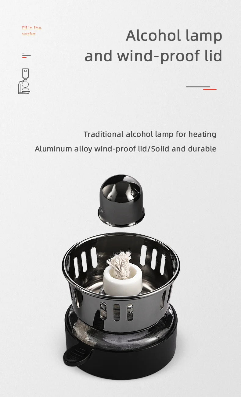 MHW-3BOMBER Coffee Siphon Pot Set