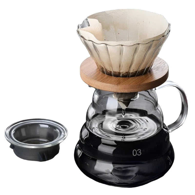 POCILLO Pour Over Glass Set