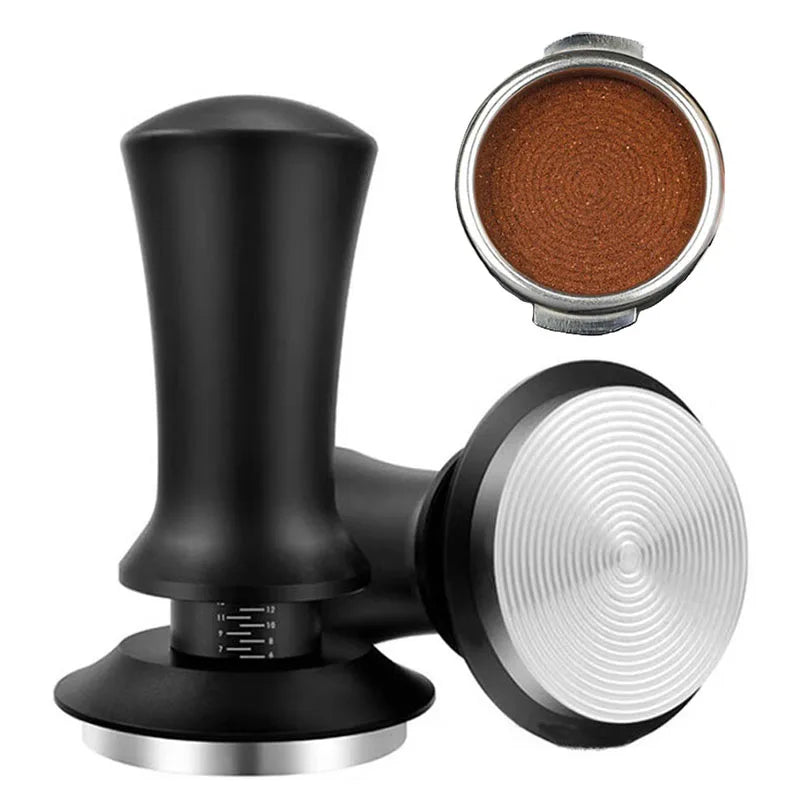 Spring-Balanced Fixed Force Coffee Tamper