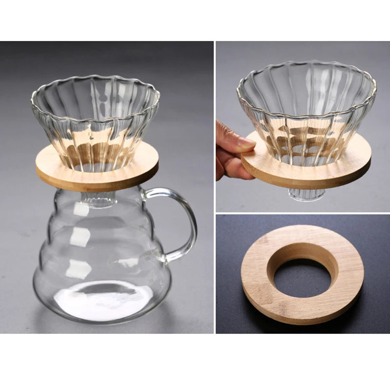 POCILLO Pour Over Glass Set