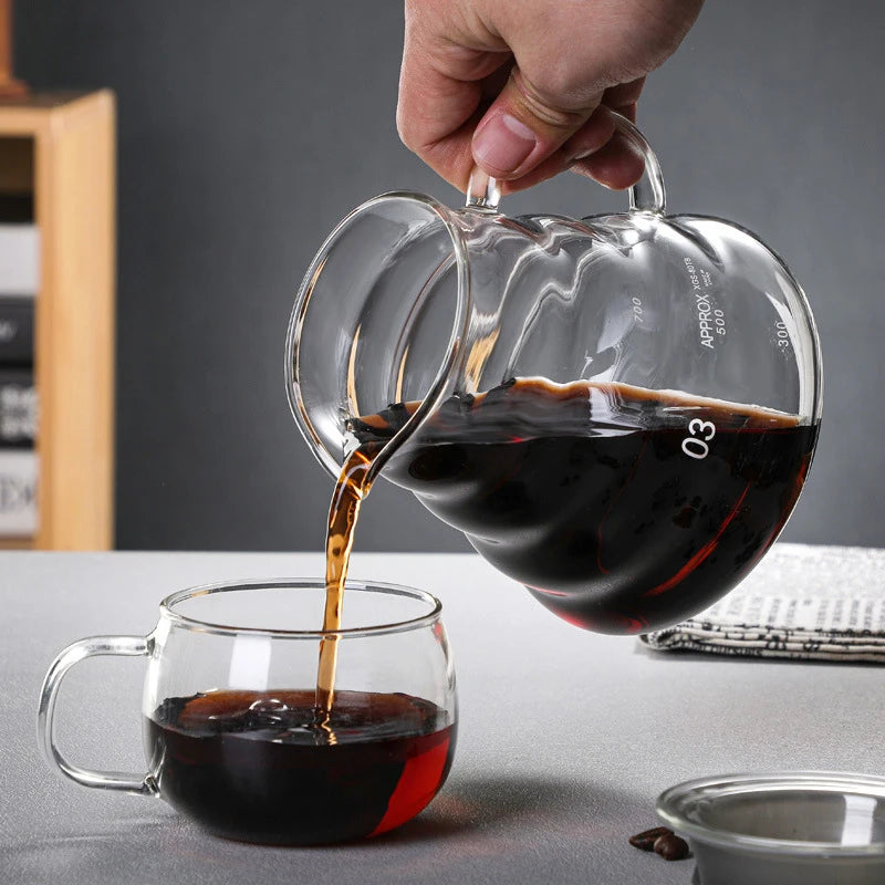 POCILLO Pour Over Glass Set