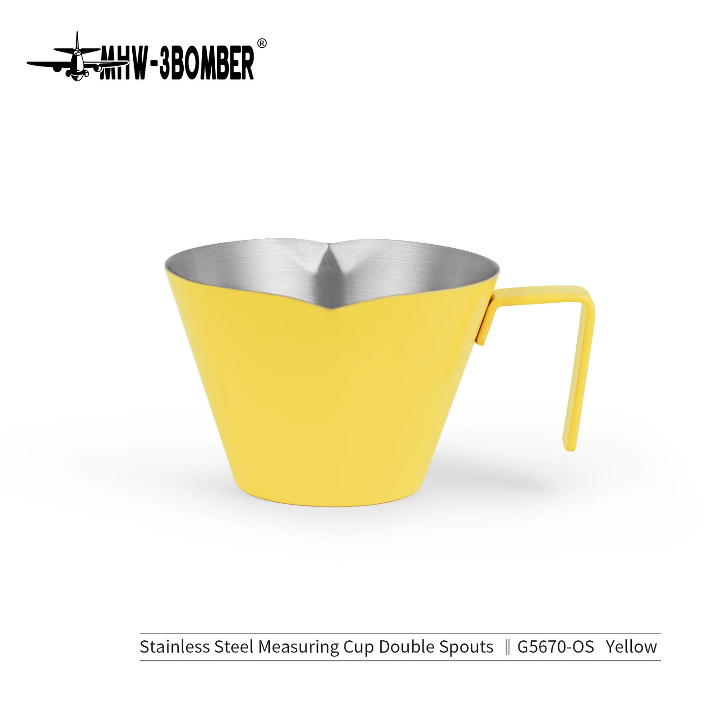 Espresso Measuring Cup 100ml Double Spout