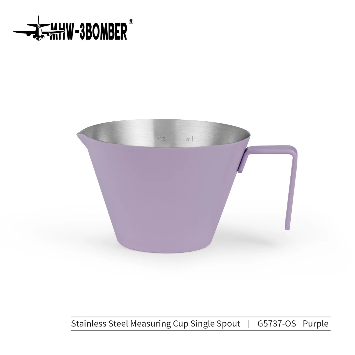 Espresso Measuring Cup 100ml Double Spout