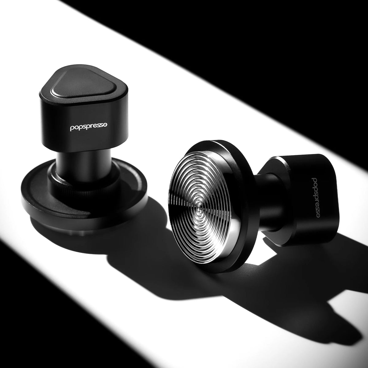 Popspresso  Espresso Tamper 3 Spring Loaded Espresso Tamper 15lb/30lb Interchangeable Springs for 51/54/58mm Portafilter - POCILLO