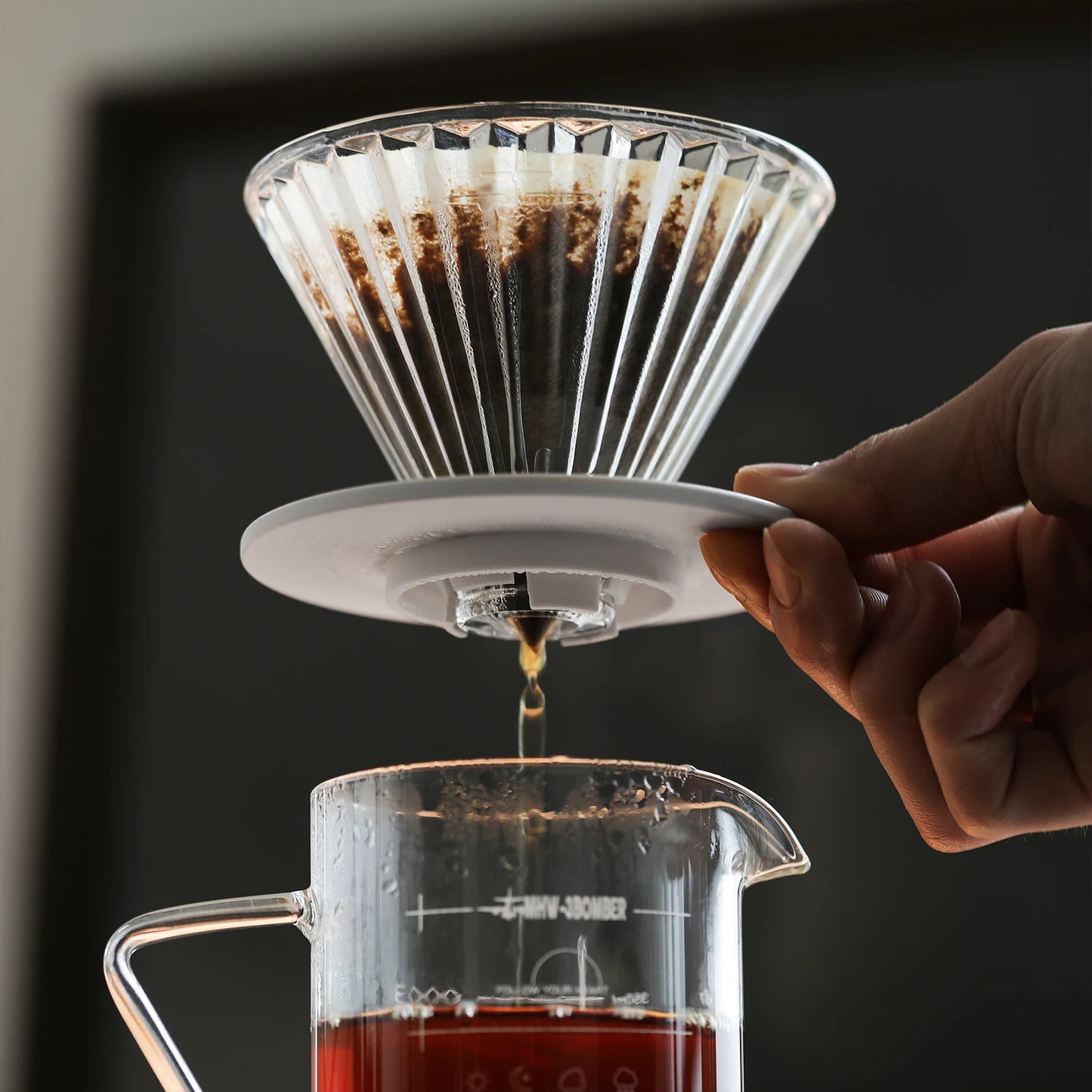 MHW-3BOMBER Glass Coffee Filter Pour Over