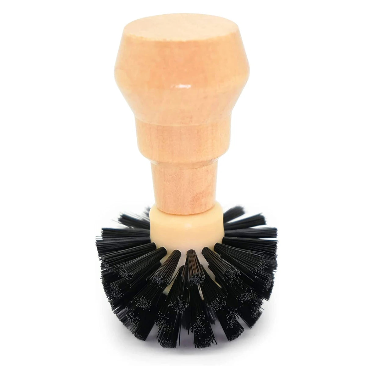 Cleaning Brush Espresso Portafilter Wood