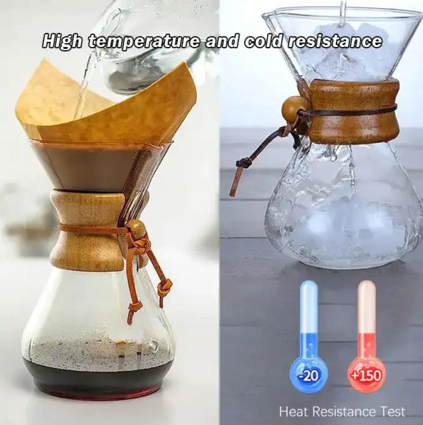 Chemex Pour-Over Glass Coffeemaker