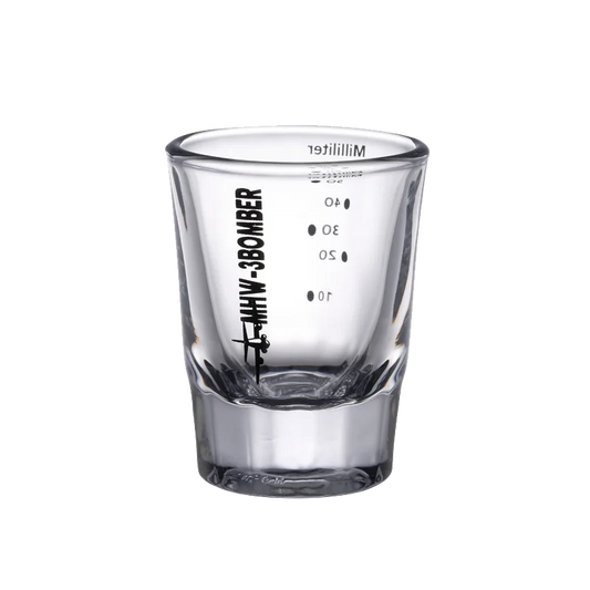 MHW-3BOMBER Shot Glasses Measuring Cup Mini Liquid Heavy Espresso