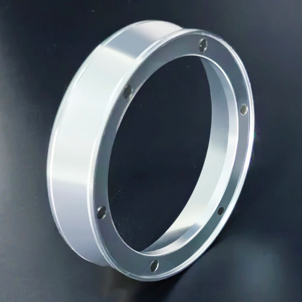 POCILLO 54mm Bottomless Unibody Portafilter with Dosing Ring and Screen Puck Set