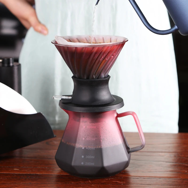 V60 Immersion Glass Dripper Set – Unlock Richer Coffee Flavors