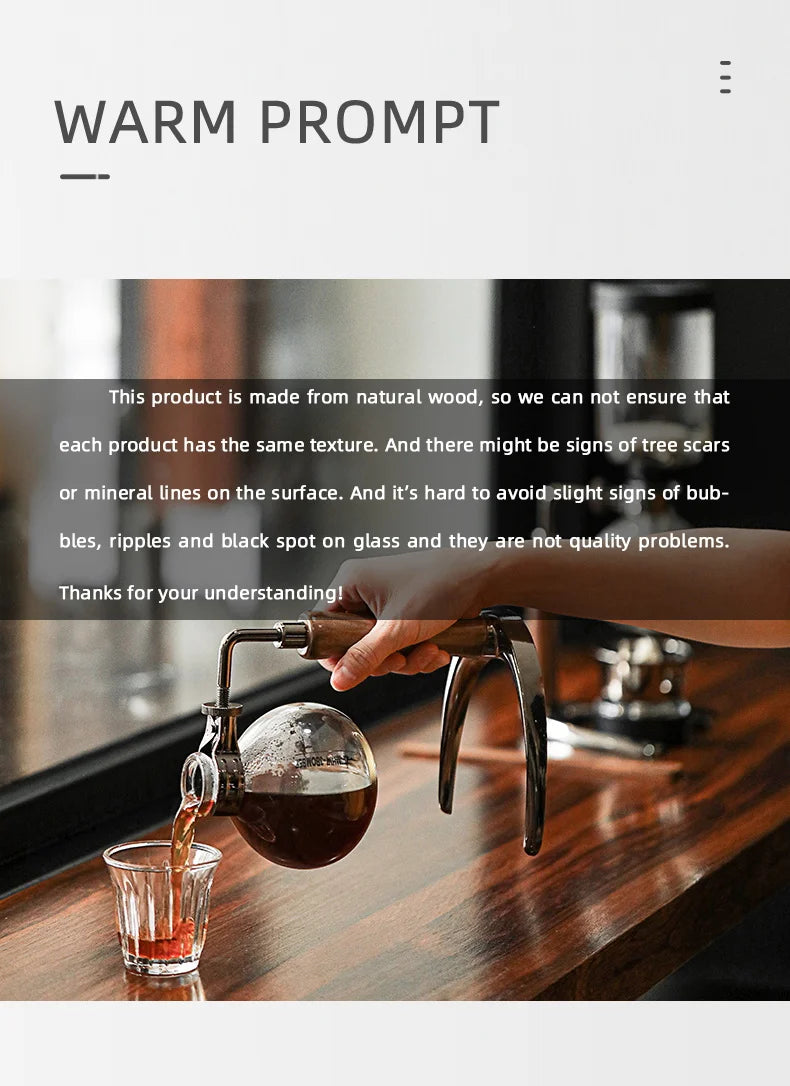 MHW-3BOMBER Coffee Siphon Pot Set