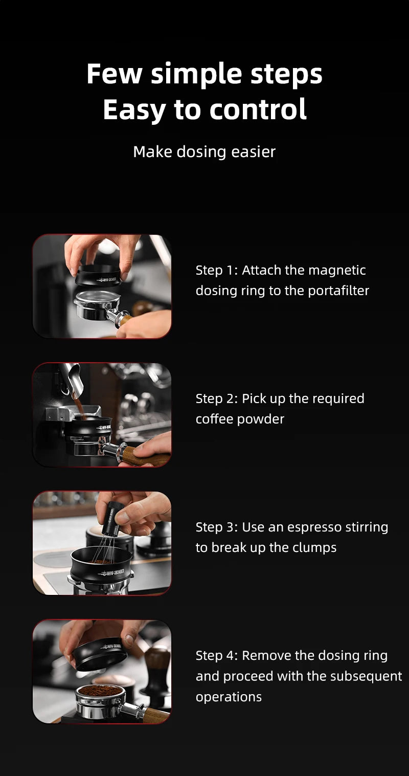 MHW-3BOMBER Magnetic Coffee Dosing Ring - POCILLO