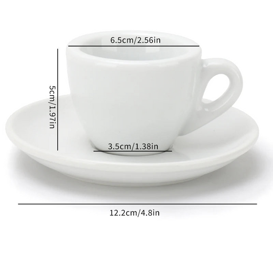 Porcelain Espresso Cup Set (50ml)