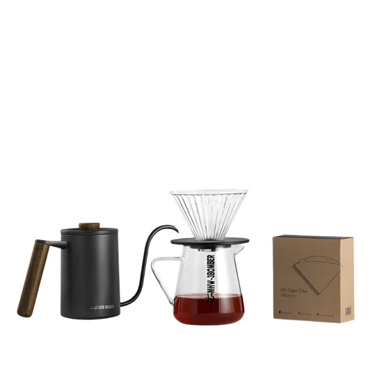 MHW-3BOMBER Drip Coffee Set 600ml Pour Over - POCILLO