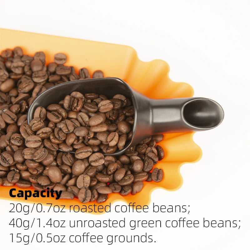 Ceramic Coffee Measuring Shovel Coffee Measure Scoop for Weighing and Filling Coffee Beans Coffee Grounds Barista Tools - POCILLO