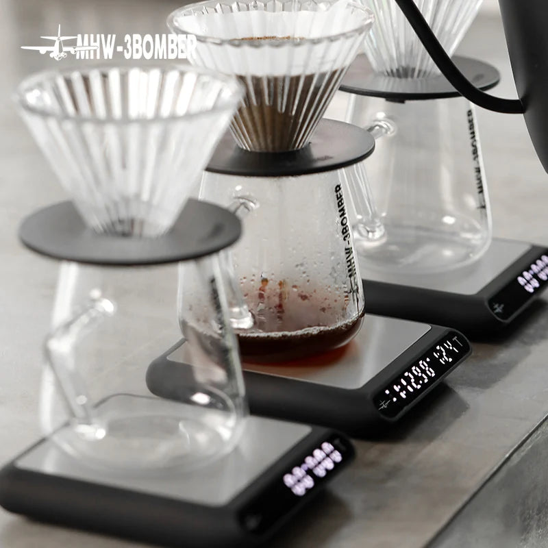 MHW-3BOMBER Espresso Coffee Scale with Auto Timer