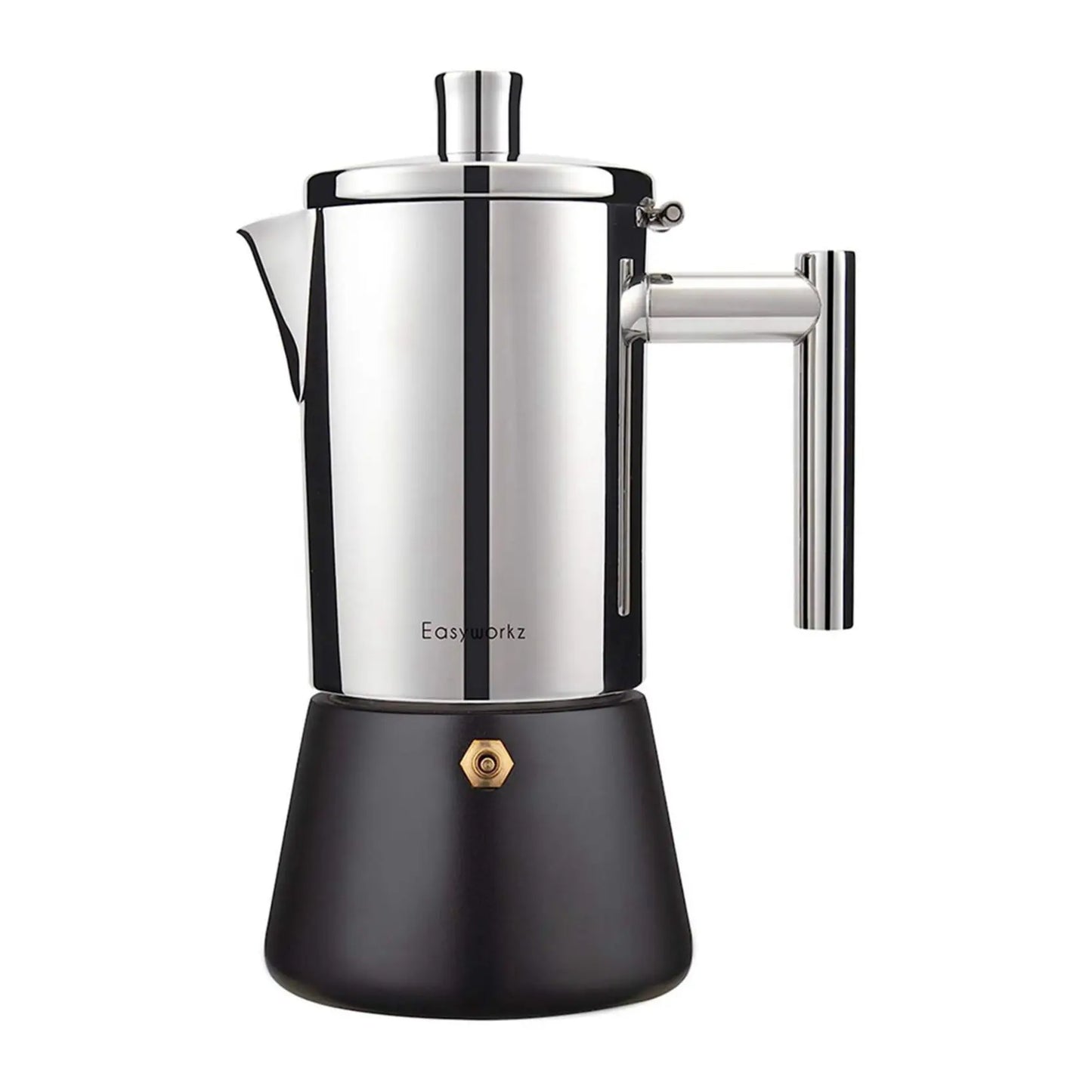 Stovetop Espresso Maker Stainless Steel Italian