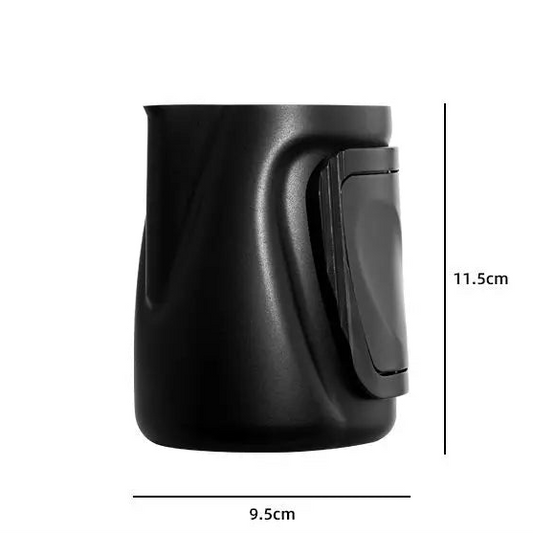 MUVNA Aofei-Pulled Flower Cylinder Co-branded 304 Stainless Steel Handleless Pulled Flower Cup 600ml - POCILLO