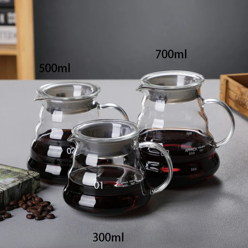 POCILLO Pour Over Glass Set