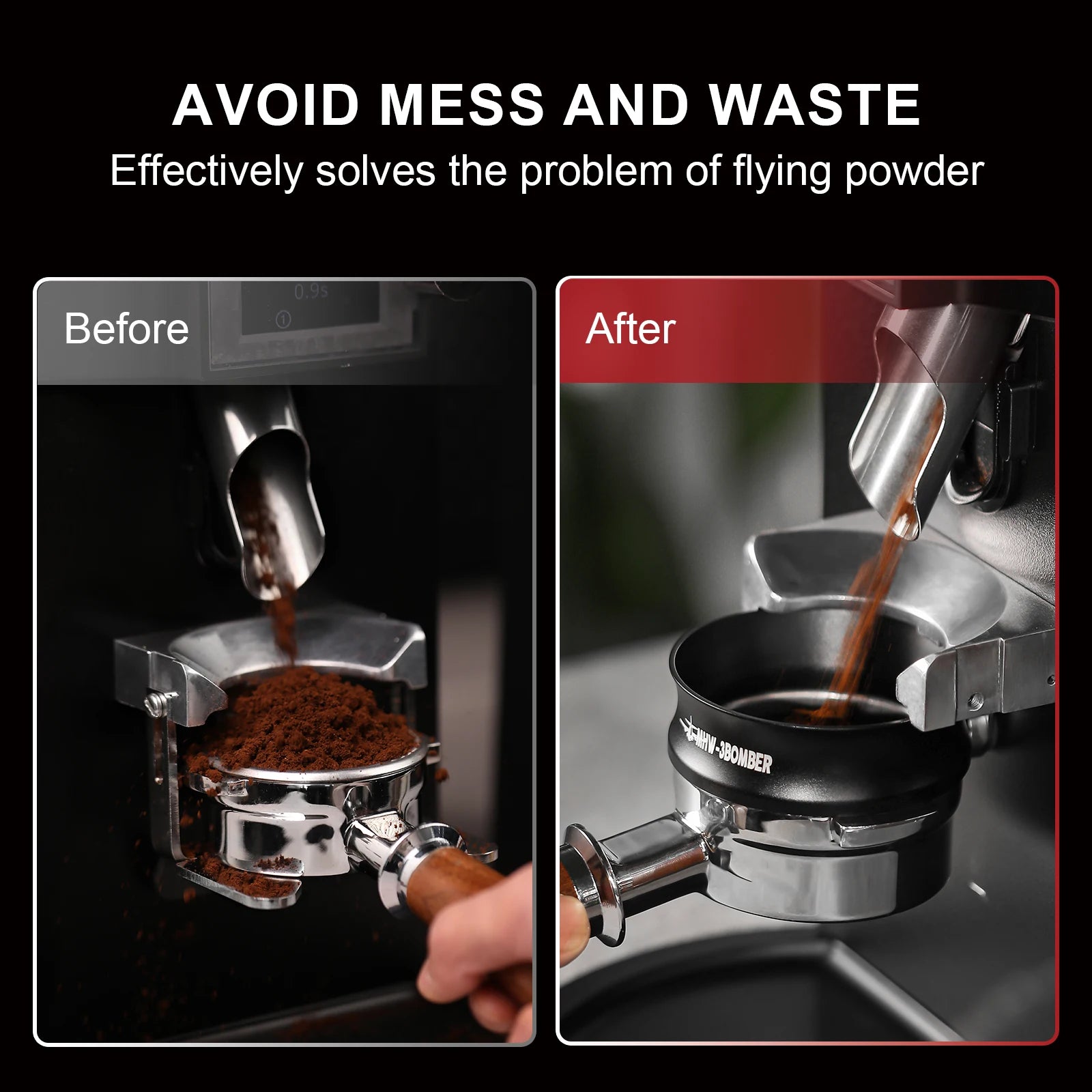 MHW-3BOMBER Magnetic Coffee Dosing Ring - POCILLO