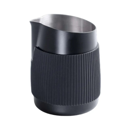 Coffee Frothing Pitcher with Anti-Scald Silicone Sleeve